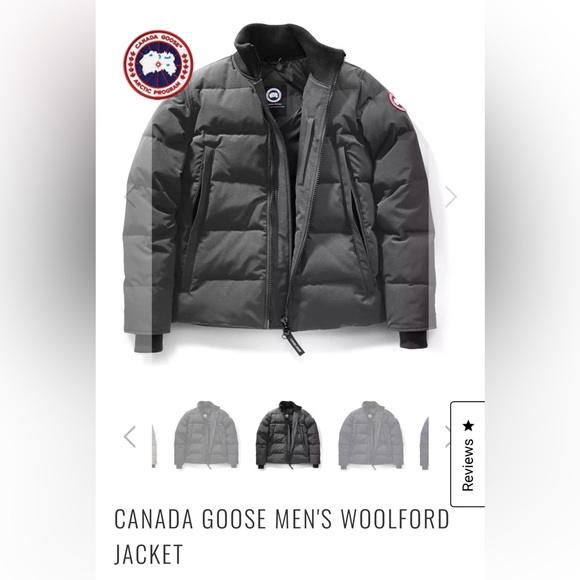 Canada Goose Other - Canada Goose Men’s Woolford Graphite Size Medium
